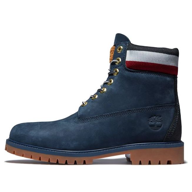 Tenisky a topánky Timberland Heritage 6 Inch Cupsole Boots Modrá | A2M59019