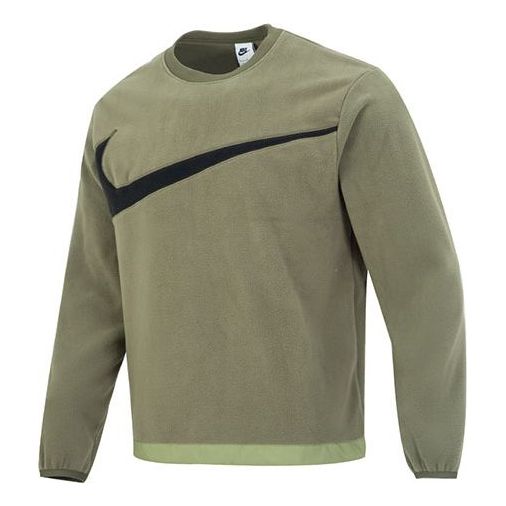 Sveter Nike Club+ Fleece Crew Sweatshirt Zelené | DQ4895-222