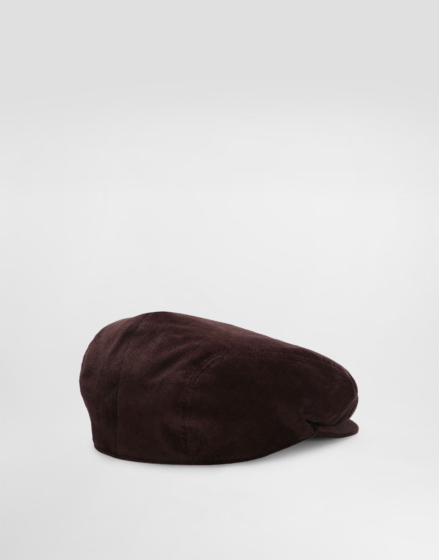 Šiltovka Dolce & Gabbana Dolce & Gabbana Velvet Flat Cap Hnedá | GH587AFUVJFR5515, 1