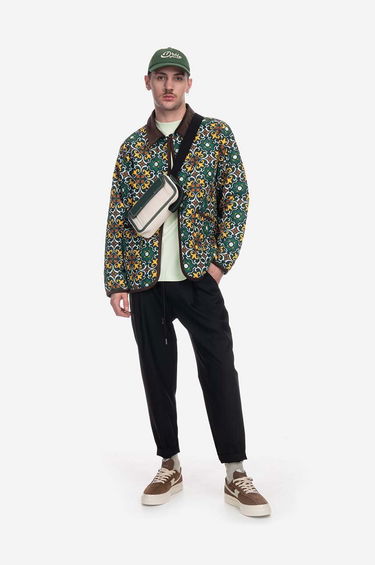 Bunda Drôle de Monsieur Faience Matelassée JT131 Jacket Rôznofarebný | JT131.GREEN, 1