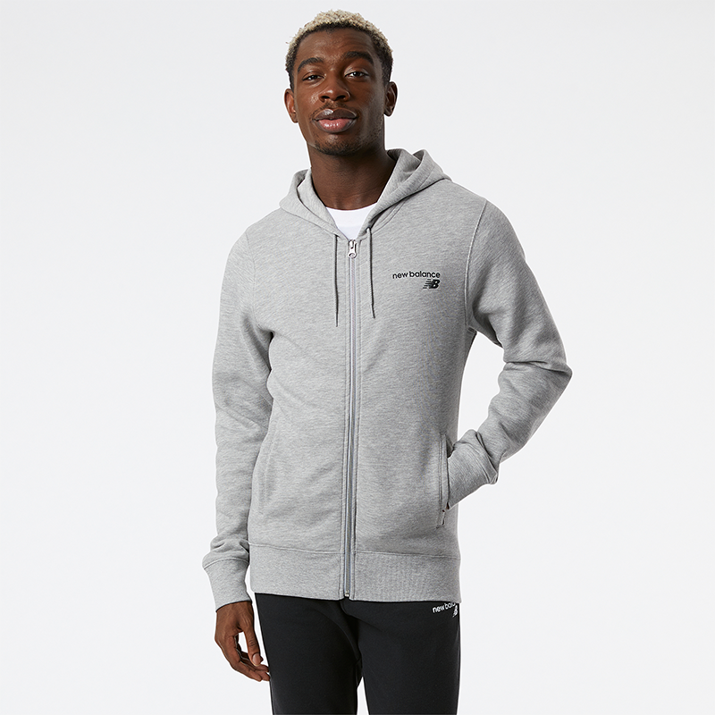 Full Zip Hoodie Grey