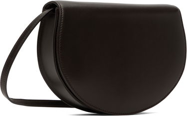 Taška cez rameno The Row The Row Canteen Leather Shoulder Bag Hnedá | W1730-L117, 1