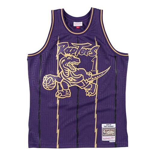 Tielko Mitchell & Ness Mitchell & Ness Toronto Raptors Swingman Jersey Fialová | SMJYBW19065-TRAPURP99TMC