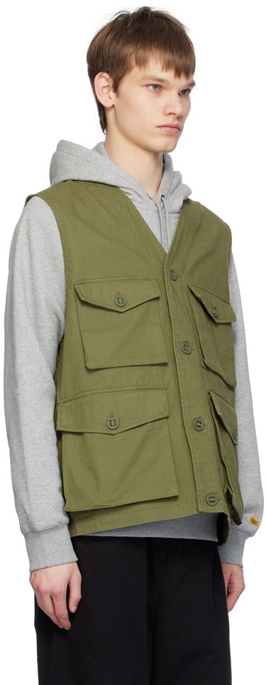 Vesta Carhartt WIP Work In Progress Utility Pocket Vest Zelené | I032980, 1