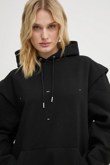 Mikina HELIOT EMIL Black Printed Hoodie Čierna | HE.M.08.053.BLK01, 6
