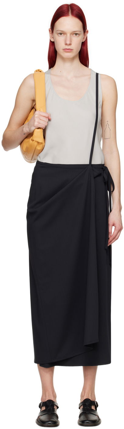 Kabelka LEMAIRE Lemaire Midi Wrap Skirt Žltá | SK1028 LF1210, 0