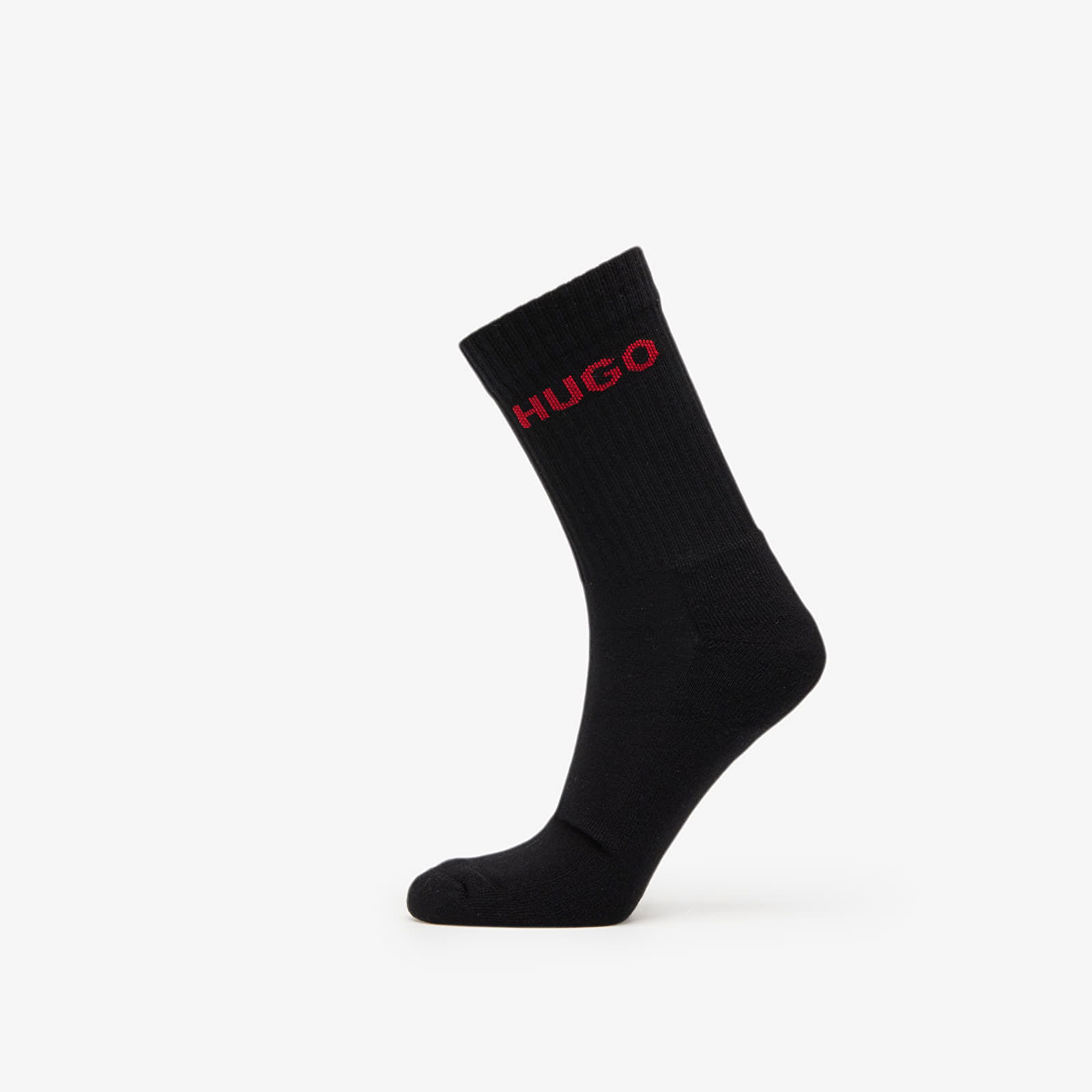 Rib Logo Socks, 6-Pack