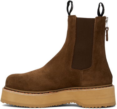 Oblečenie R13 R13 Single Stack Chelsea Boots Hnedá | R13S0240-07, 2