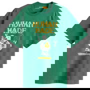 Human Made Fishing Duck Graphic Tee, Size Large