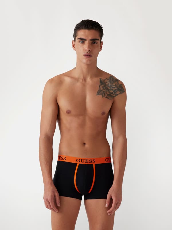 Pack of 3 Stretch Jersey Boxer Trunks