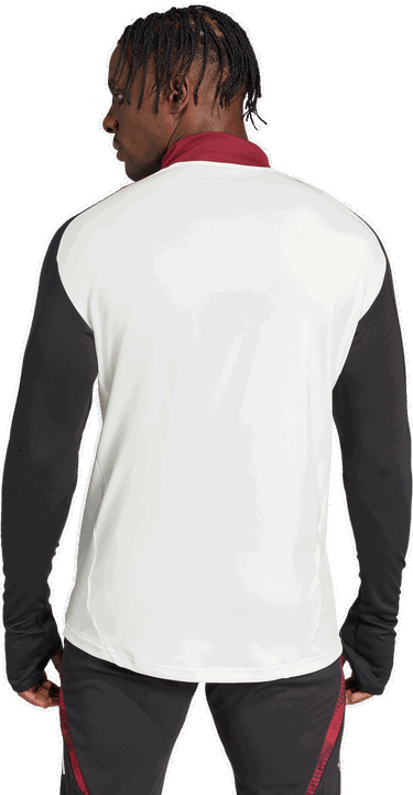 Mikina adidas Performance Manchester United Tiro 24 Training 1/4 Zip Top Biela | JE3737, 2