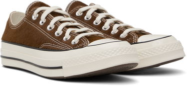 Tenisky a topánky Converse Chuck 70 Premium Leather Hnedá | A13837C, 3