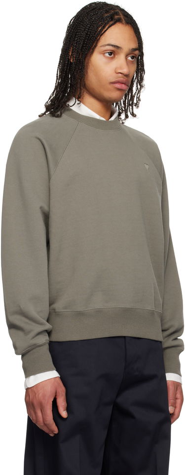Sveter AMI AMI Paris Tonal Ami de Coeur Sweatshirt Zelené | USW074.747, 1