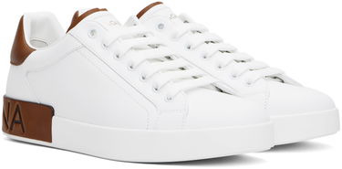 Tenisky a topánky Dolce & Gabbana Dolce&Gabbana Portofino Calfskin Biela | CS2278A9U73, 3