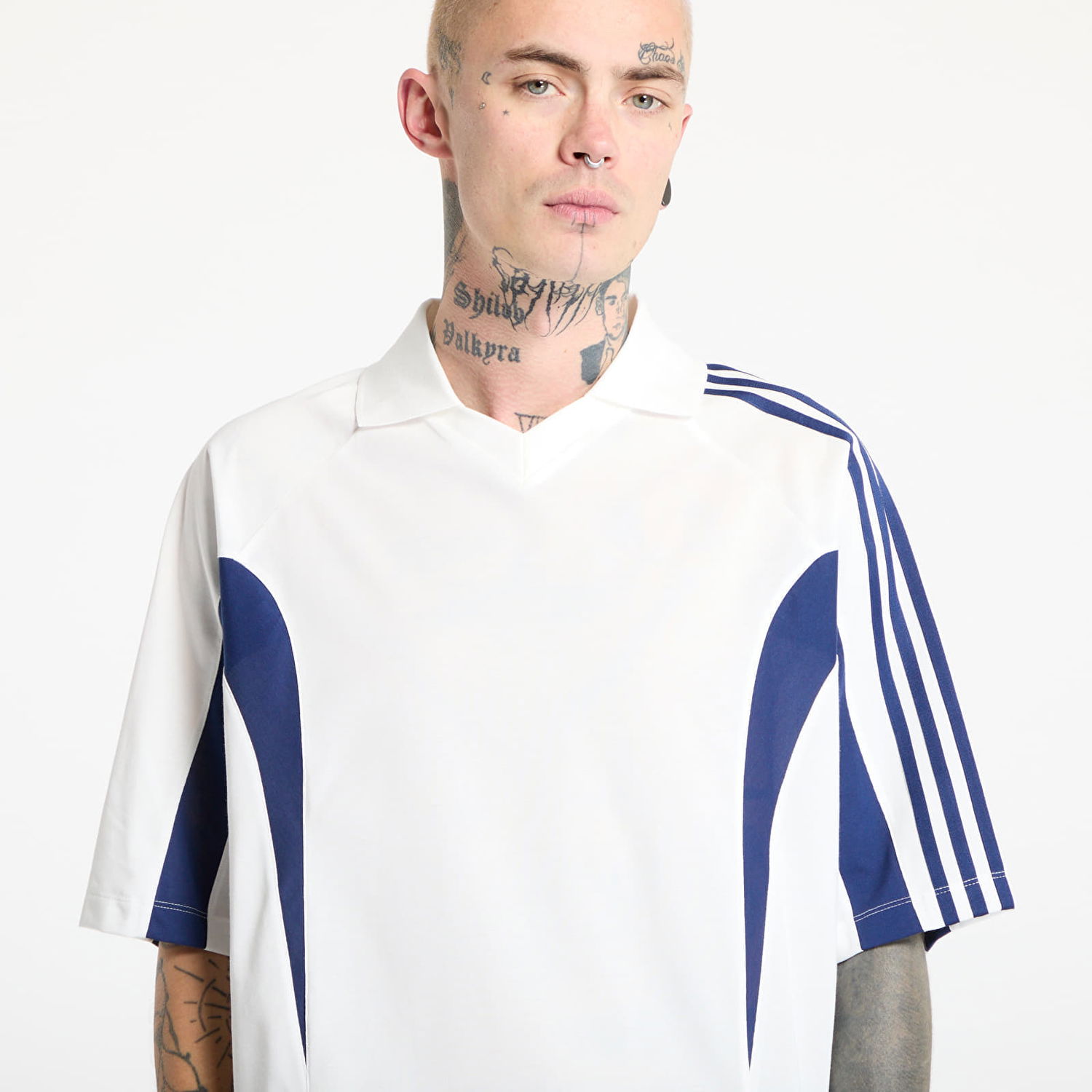 Polo tričko Y-3 Cut Line White T-Shirt Biela | JM3222, 1