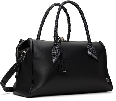 Cestovná taška AMIRI AMIRI Pebbled Leather Weekender Duffle Bag Čierna | AMBGTH1007, 1
