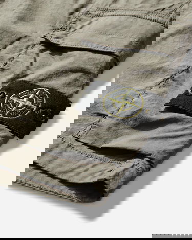 Šortky Stone Island Stretch Cotton Tela Cargo Shorts Béžová | L1S15L100020S0003 V005G, 4