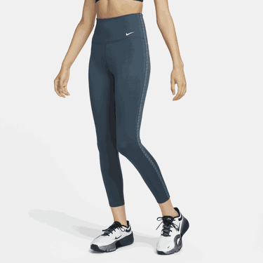 Legíny Nike One Therma-FIT High-Waisted 7/8 Leggings Zelené | FB5703-328, 3