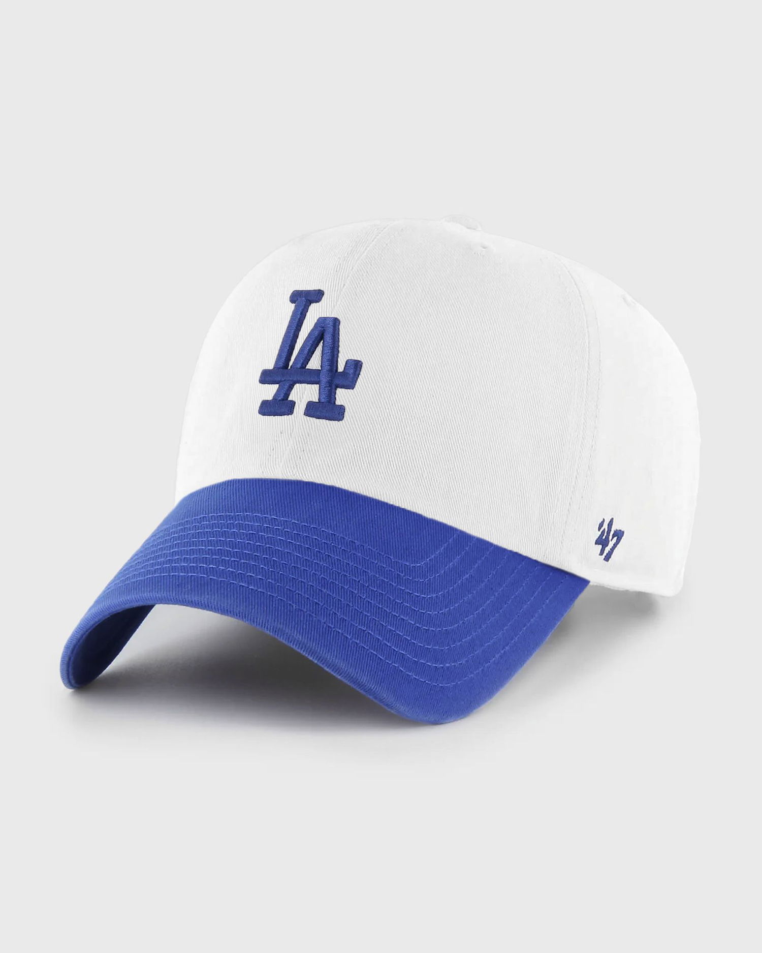 Šiltovka Sporty & Rich LA Dodgers Two-Tone Clean Up Baseball Cap Biela | AC060627668WH46, 1