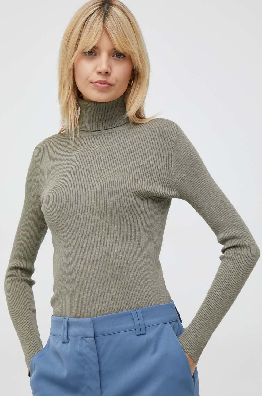 Sveter Polo by Ralph Lauren Lauren Ralph Lauren Lightweight Turtleneck Sweater Zelené | 200643398, 0