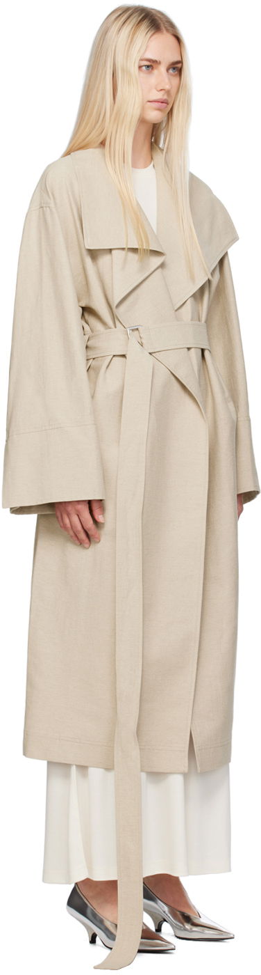 Trenčkot TOTEME Totême Signature Trench Coat Béžová | 243-WRO3318-FB0196, 1