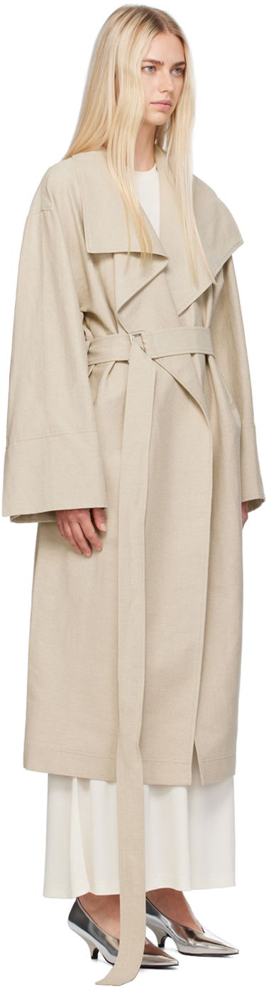 Trenčkot TOTEME Totême Signature Trench Coat Béžová | 243-WRO3318-FB0196, 1