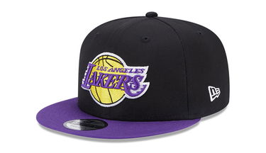 Šiltovka New Era LA Lakers Team Side Patch 9FIFTY Snapback Cap Čierna | 60364386, 0