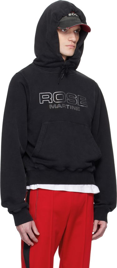 Mikina Martine Rose Martine Rose Shrunken Hoodie Čierna | 625JS02002D, 1