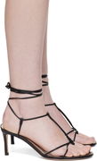 Gianvito Rossi Strappy Nappa Heeled Sandals