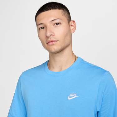 Tričko Nike Nike Sportswear Club T-Shirt Modrá | AR4997-412, 4