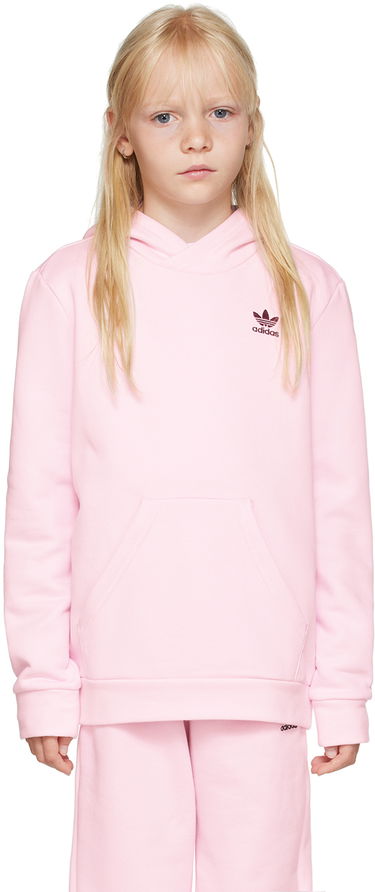 Mikina adidas Originals Adicolor Big Hoodie Ružová | IJ9715, 0