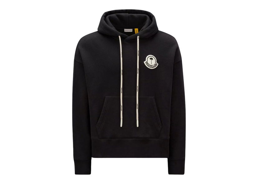 Mikina Moncler x Palm Angels Logo Hoodie Čierna | H209L8G00007M2513999