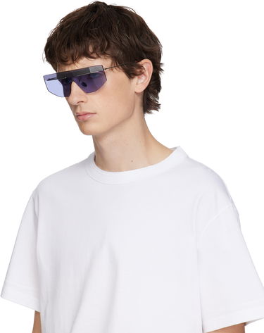 Slnečné okuliare Prada Flat Top Shield Sunglasses Fialová | 0PR B55S 1BC70P40 8056262453186, 3