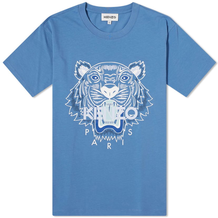 Tričko KENZO Kenzo Classic Tiger T-Shirt Modrá | FB65TS0204YA-72
