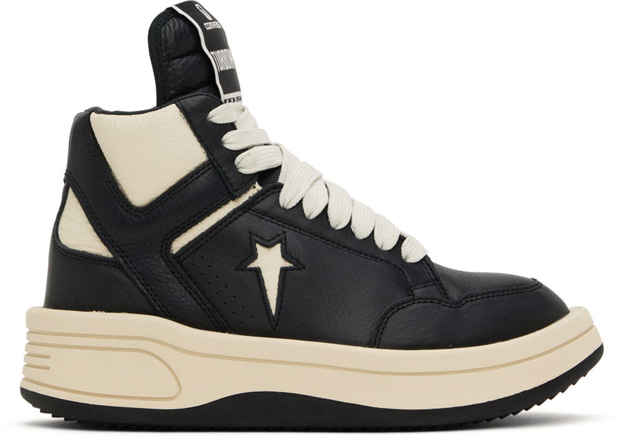 Tenisky a topánky Rick Owens DRKSHDW Black & White Converse Edition Turbowpn Čierna | DC02BX945 CA03R0, 0