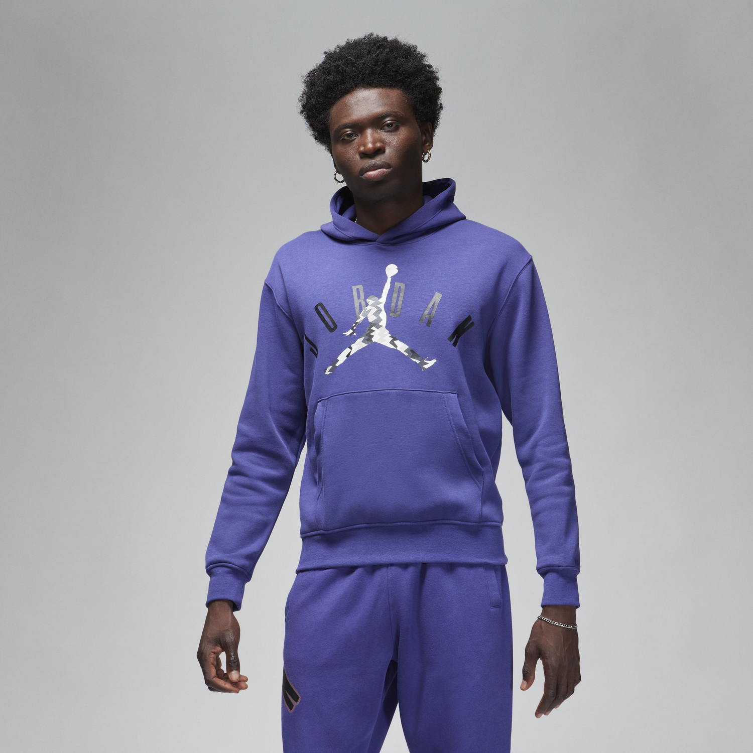 Mikina Jordan Flight MVP Fleece Hoodie Fialová | FD7415-502, 0
