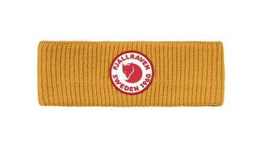 Čiapky a klobúky FJÄLLRÄVEN Fjallraven 1960 Logo Knit Headband Žltá | F87082-161, 3
