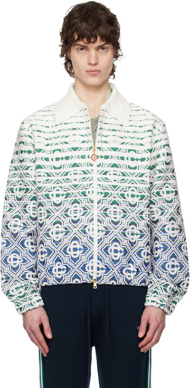 Bomber bunda Casablanca Casablanca Monogram Gradient Towelling Jacket Rôznofarebný | MPS25-JTP-306-01, 0