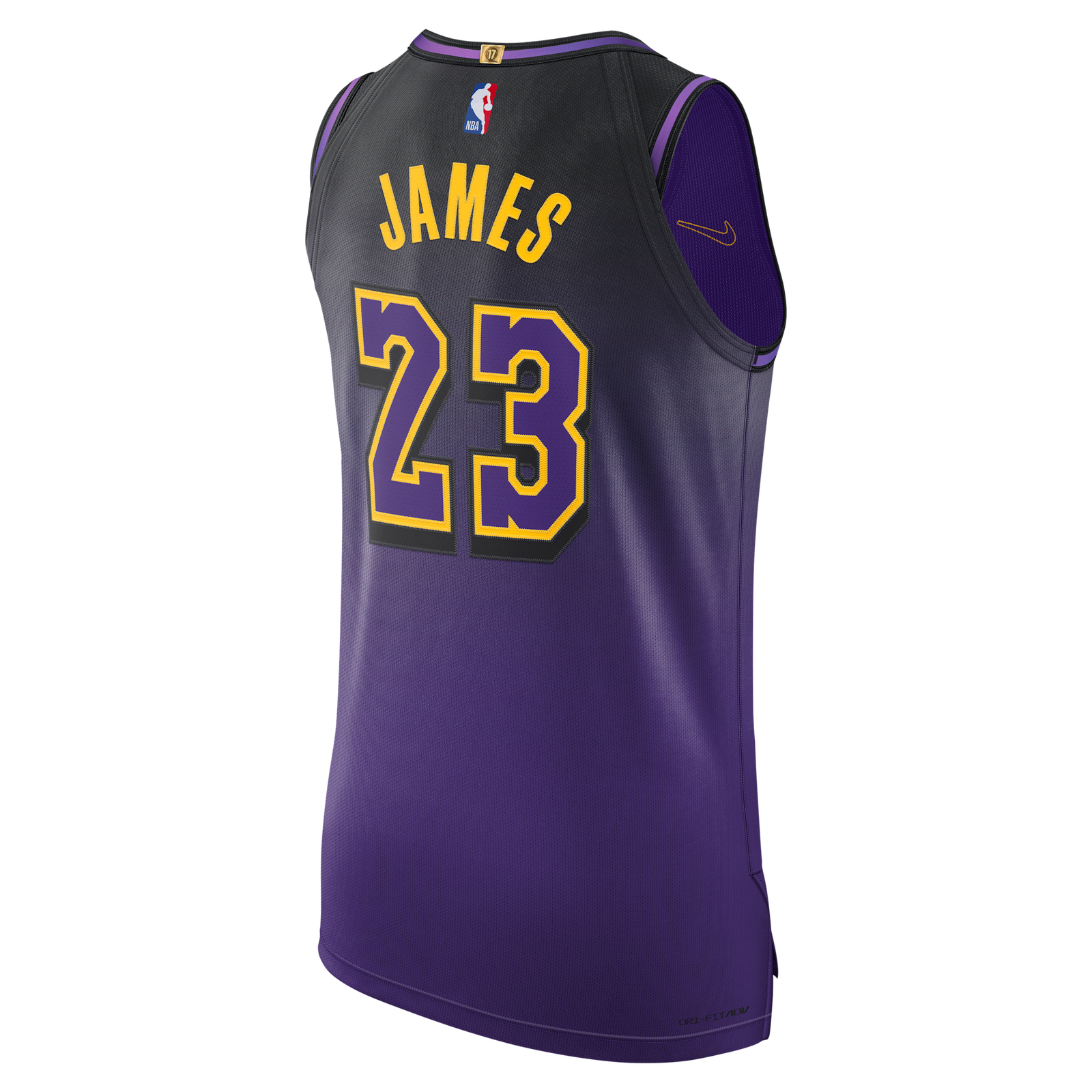 Dri-FIT ADV Authentic LeBron James City Edition Basketball Jersey