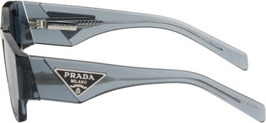 Slnečné okuliare Prada Triangle Logo Square-Frame Sunglasses Šedá | 0PR 10ZS 17T08Z54 8056262511435, 2