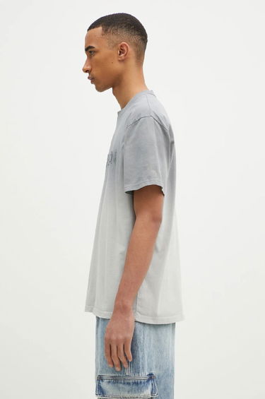 Tričko JW Anderson JW Anderson Logo Embroidery Gradient T-Shirt Šedá | JT0244.PG1551.929, 2