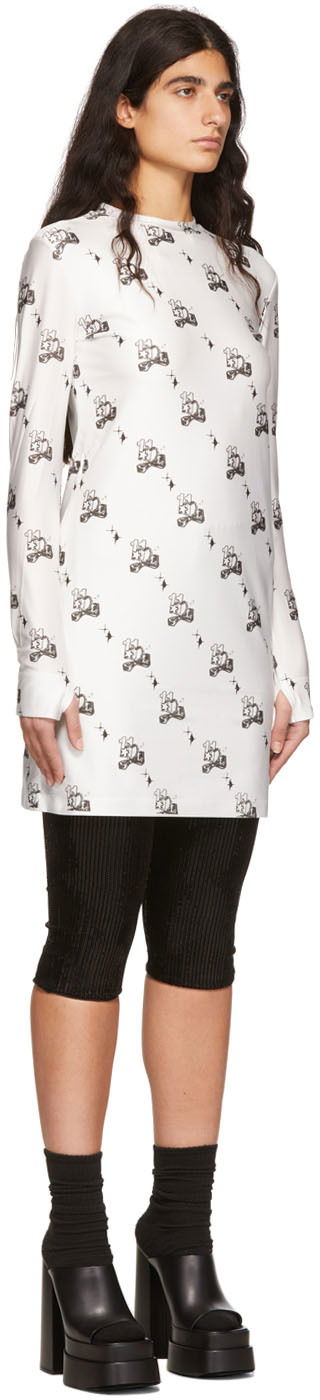 Šaty We11done Printed Mini Dress Biela | WD-TO1-22-572-W-WH, 1