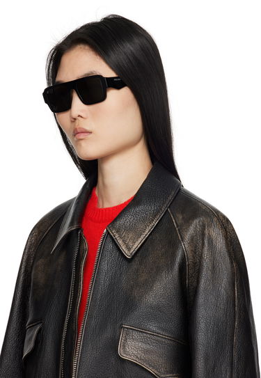 Slnečné okuliare Prada Square Sunglasses Čierna | 0PR A05S 8056597971829, 3