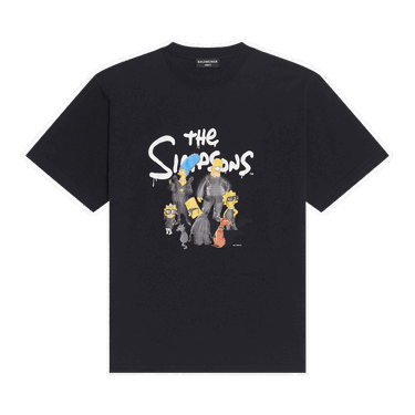 Tričko Balenciaga Small Fit Tee Čierna | 670943 TLVG7 0100, 0