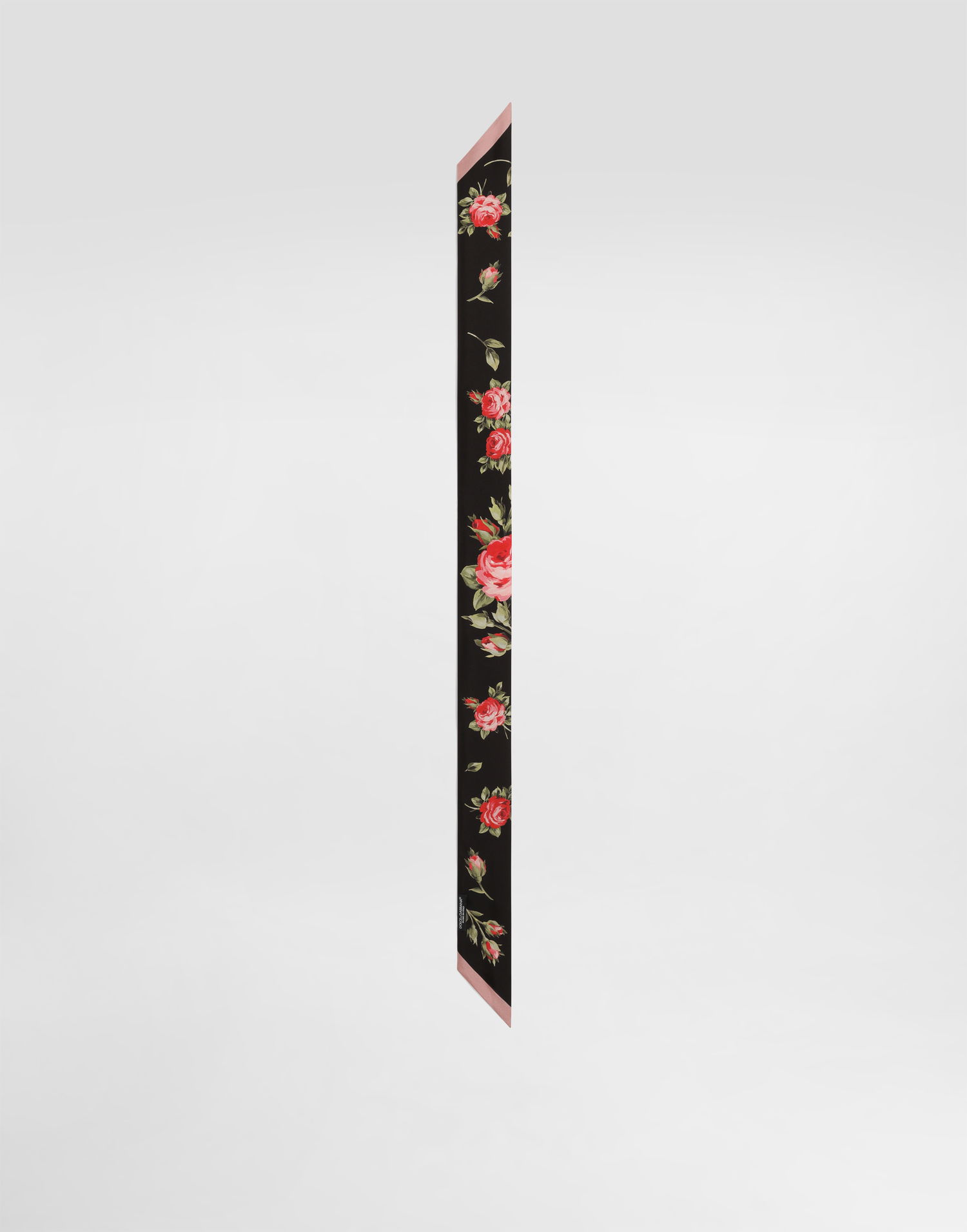 Šál Dolce & Gabbana Rose Bouquet-print Silk Twill Bandeau 6x100 Onesize Rôznofarebný | FS215AGDDPMHN5ZN, 1