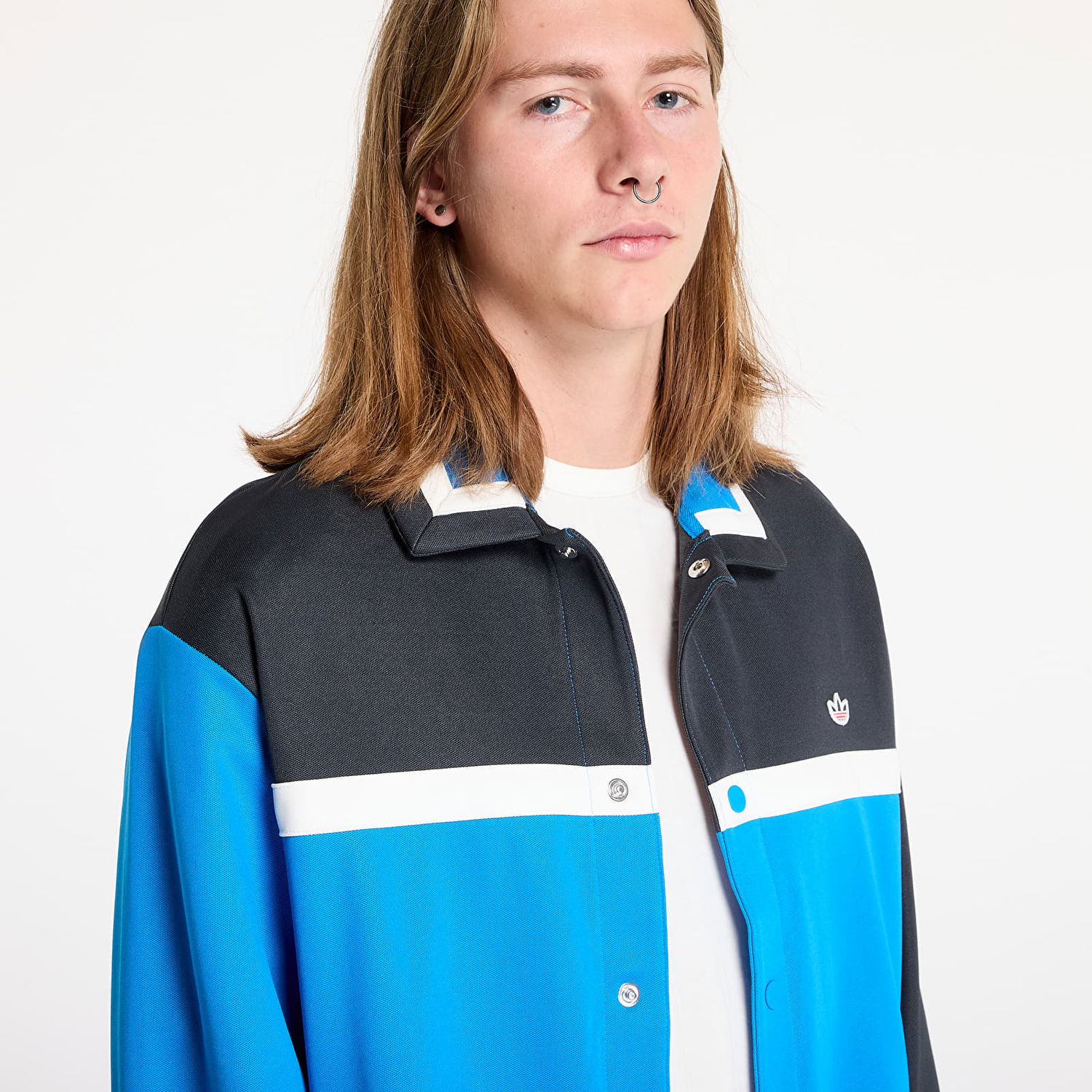 Bunda adidas Originals Clot W Jacket Brave Blue Modrá | IY8665, 1