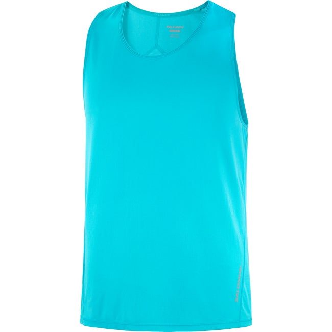 Tielko Salomon Sense Aero Tank Top Modrá | LC2254800, 1