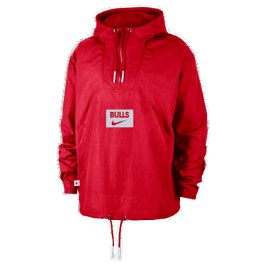 Vetrovka Nike Chicago Bulls Club Courtside Anorak Červená | FZ7648-657, 1