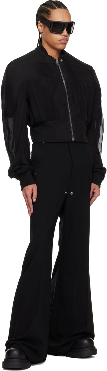 Nohavice Rick Owens Rick Owens Hollywood Tailored Belas Trousers Čierna | RU01E5353 WLP, 3
