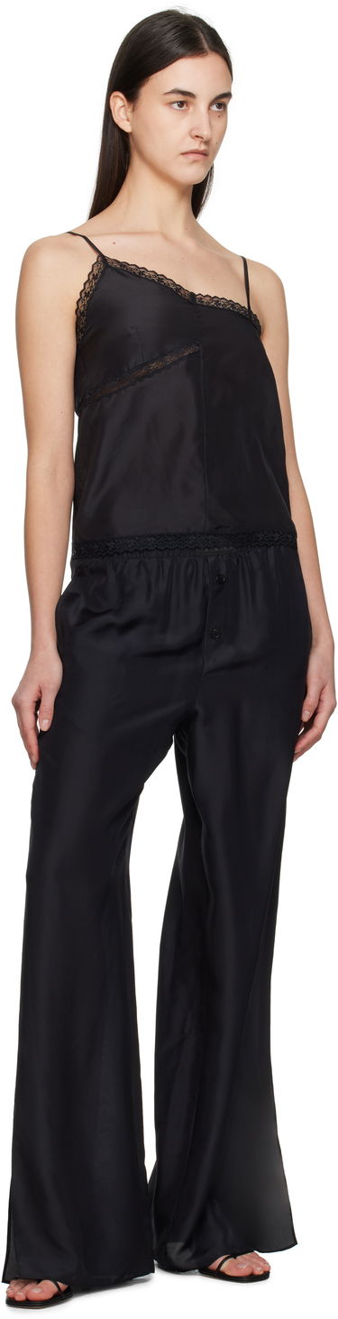 Tielko Maison Margiela MM6 Maison Margiela Twist Silk Camisole Čierna | S52NC0344 M35244, 3